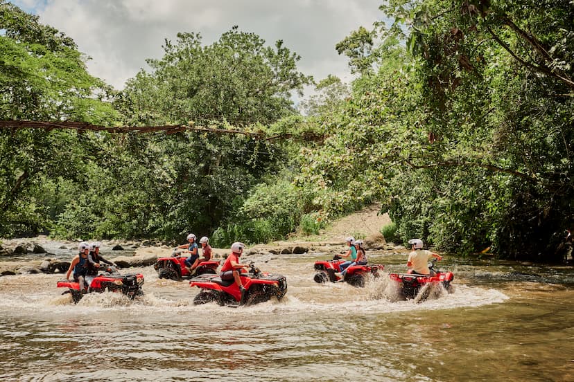 ATV en la naturaleza