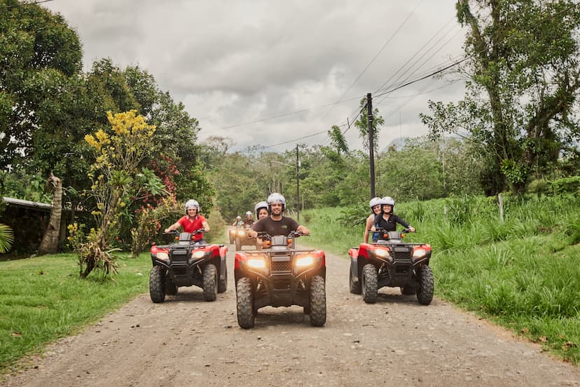 ATV en la naturaleza